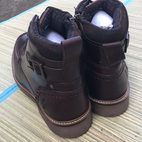 Nordstrom Reserved Footwear Lace-Up Mid Boot Brown main image 4